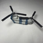 CH-47 Chinook Hot Wheels Micro 1997 Transport Helicopter Heavy Lift Chopper Bg Used. Price: $14.95.