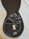 Telex Airman 850 Anr Dual Plug Aviation Headset With Protective Carrying Case Used. Price: $150.00.