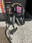 David And Clark Headset H-133C/A1C Untested Air Force Pilot Headphones Used. Price: $79.99.