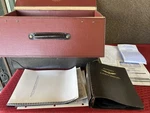 Vintage Jeppesen Pilot's Leather Flight Case FC-104 & Extras Used. Price: $149.00.