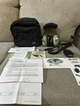 David Clark H10-56HX Helicopter Headset W/ XL-9V Battery Module Used. Price: $120.00.