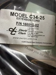 16851G-02 David Clark Entension Cord C34-25 New. Price: $214.74.