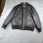 Cockpit Usa Jacket Men Xl Brown Leather A2 Flight Bomber Fliers Pilot Blue Eagle Pre-owned. Price: $109.99.