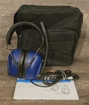 Sennheiser HME100 Aviation Pilot Headset W/case & Instructions...free Shipping! Used. Price: $174.95.
