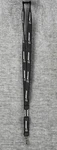Boeing Lanyard Carbon Fiber Gray With Detachable Id Holder Used. Price: $20.00.