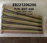 Steel Machine Bolt, Pn: AN7-44A *lots Of 5* (EB221206286) New. Price: $45.00.