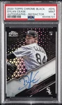 2020 Topps Chrome Black Autos Refractor #dyl Dylan Cease 146/150 Psa 9 Graded. Price: $75.00.