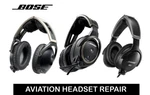 Headsets A30/BOSE A20/BOSE X, Repair Service With Parts- Warranty Used. Price: $229.00.