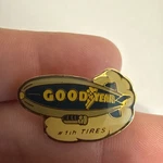 Vintage Goodyear Blimp #1 Tires Advertising Hat Lapel Pin Used. Price: $14.10.