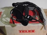 Nos Telex CS-83 T.v. Cameramen Headset Vintage Carbon Mike. Price: $300.00.