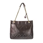 Chanel Matelasse Leather Chain Shoulder Bag Brown Gold Color Hardware 652101 Pre-owned. Price: $1552.76.