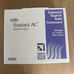 Open Box - Contec AC9165 Dupont Sontara White Aircraft (100 Wipes) New. Price: $11.55.