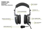 Faro G3 Anr Carbon Fiber Ultra Lightweight 9 Oz Stereo Headset With Bluetooth New. Price: $729.95.