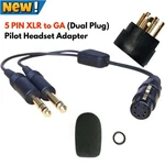 Xlr Aviation Headset Adapter For 5 Pin Bose Proflight A20 Dc PRO-X2 New. Price: $47.36.