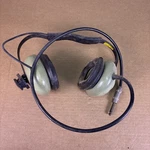 David Clark H5040 Behind-the-head Voice Powered Headset With M642/4-3 Plug 711. Price: $25.00.
