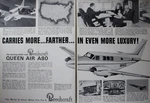 Beechcraft Queen Aircraft Picture Magazine Ad Aviation 1960 Wall Art Decor Used. Price: $6.99.
