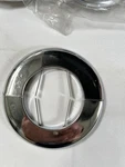 Lot Of 9 Chrome Metal Trim Rings 5" Od New Old Stock Replacement Hardware Open. Price: $50.00.