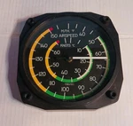 New Trintec Aviation Airspeed Indicator Wall Fahrenheit / Celsius Thermometer Used. Price: $29.96.