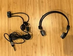 Telex 5X5 Pro Iii Headset P/n 64000-102 Single Plug Boeing Pilot Aviation Remanufactured. Price: $219.00.