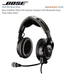 Bose A20 Aviation Headphones Used. Price: $1120.00.