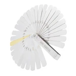 32 Blades Feeler Gauge Set Metric Imperial Spark Plug Gap Measuring Tool New. Price: $10.59.