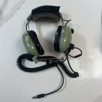Vintage David Clark Co. H10 Aviation Aircraft Pilot Headset Headphones Used. Price: $130.00.