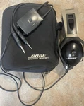 Bose A10 Aviation Dual Ga Plugs Anr Noise Cancelling Headset AHX-02 With Case Used. Price: $250.00.