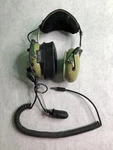 David Clark H10-76 Aviation / Helicopter U-174 Pilot Headset Used. Price: $165.00.