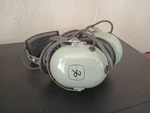 Vtg David Clark Aviation Audio Pilot Stereo Headset Headphones H7050 Used. Price: $45.00.