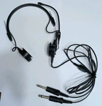 Vintage Telex Airman 750 Dual Pilot Headset Used Untested. Price: $100.00.