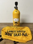 Scott Aviation Skat-pak 5 Minute Duration Oxygen Tank Emergency Vintage Pilot For. Price: $39.00.