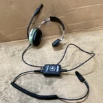 David Clark H9695 Single Ear Headset C6035 Adapter Boom Microphone Used. Price: $65.00.