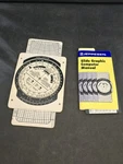 Vintage Jeppesen Sanderson Flight Computer Slide Graphic MU514200B Manual Used. Price: $11.99.