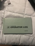 Standard Operator Log Book Gray P/n ASA-SP-UAS1 New. Price: $14.40.