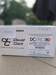 David Clark Aviation PRO-X2, Enc Headset-mic, Dual Plug Bt Used. Price: $700.00.