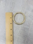 Solid Brass Ring 2 Od Cast Seamless Round Craft Hardware Bulk New. Price: $5.99.