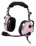 GCA-4YG Pink Children's Aviation Headset Dual Plug New. Price: $95.00.
