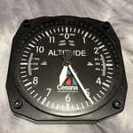 Trintec Cessna Aviation Clock 9060-C Altimeter Altitude 6.5" Sq Wall New Used. Price: $34.99.