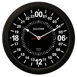 Trintec 14" Black Military Time 24 Hour Wall Clock Zulu Ham Radio Swl New. Price: $39.56.