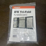 Tri-fold Ifr Kneeboard Pilot ASA-KB-3I New. Price: $35.00.