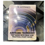 Jeppesen Airframe Technician Test Guide Oral & Practical Study Paperback Acceptable. Price: $12.00.