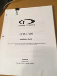 Dynon EFIS-D100 Installation Manual Used. Price: $85.83.