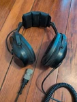 Vintage Astrocom 10391-B Headphones 10355-B ** Untested. Price: $18.95.