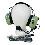 David Clark P/n 40835G-01 (dual Ear Style) Headset/microphone New/unused Surplus. Price: $185.00.