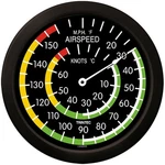 Trintec Massive Aviation Airspeed Indicator Round Thermometer 9061-14 Avia... New. Price: $55.90.