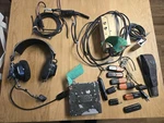 Vintage David Clark Headset C1070G01 And Other Aviation Gear. Price: $179.95.