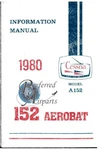 1980 C152 Manual D1170-13 Brand. Price: $63.00.