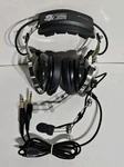 Aviation Headset Avcomm AC-200 Pnr Stereo Sound Used (good Condition). Price: $20.00.