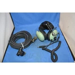 David Clark H10-76 Aviation Pilot Headset W/ H-64 Wing Cord Assy Used. Price: $129.00.