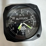 New Trintec Altimeter 3.5" Vintage Altitude Aviation Travel Alarm Clock DM60V Used. Price: $25.47.